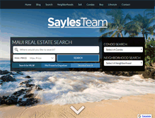 Tablet Screenshot of emauirealestate.com